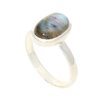 Buy your Effortless Style: Contemporary Labradorite Sterling Silver Ring online now or in store at Forever Gems in Franschhoek, South Africa