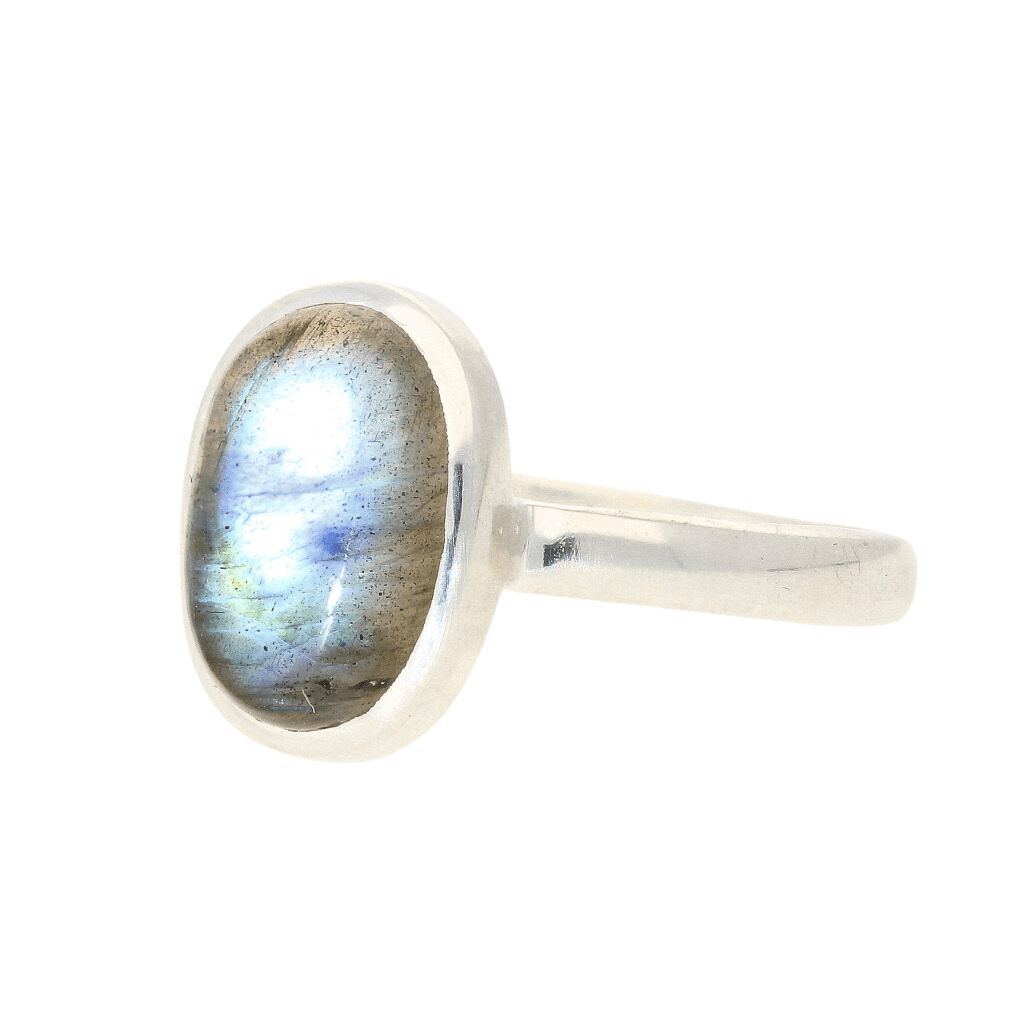 Buy your Effortless Style: Contemporary Labradorite Sterling Silver Ring online now or in store at Forever Gems in Franschhoek, South Africa