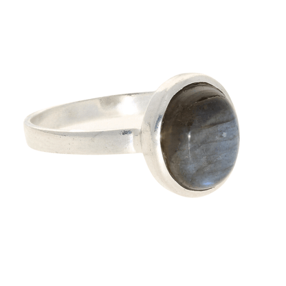 Buy your Effortless Style: Contemporary Labradorite Sterling Silver Ring online now or in store at Forever Gems in Franschhoek, South Africa