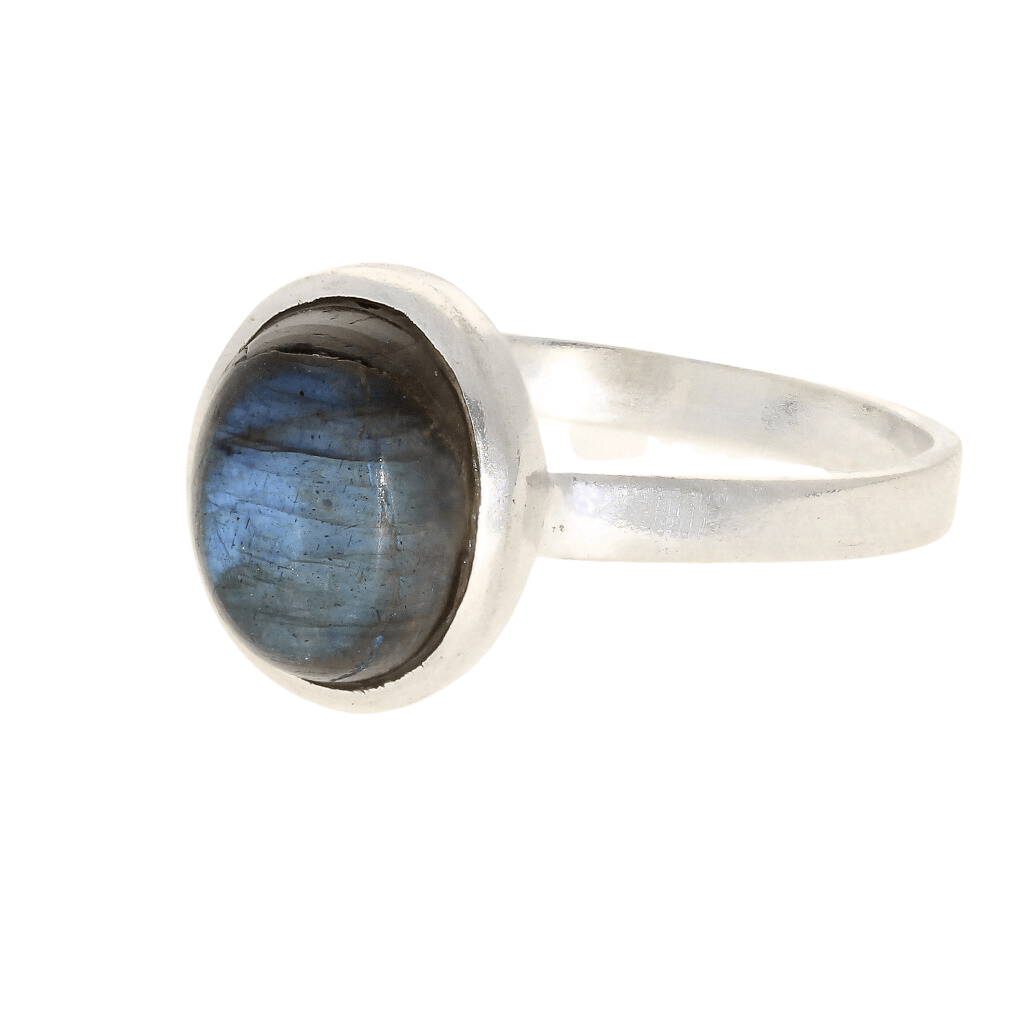 Buy your Effortless Style: Contemporary Labradorite Sterling Silver Ring online now or in store at Forever Gems in Franschhoek, South Africa