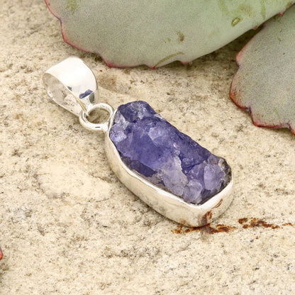 Buy your Elemental Aura Rough Tanzanite Necklace online now or in store at Forever Gems in Franschhoek, South Africa