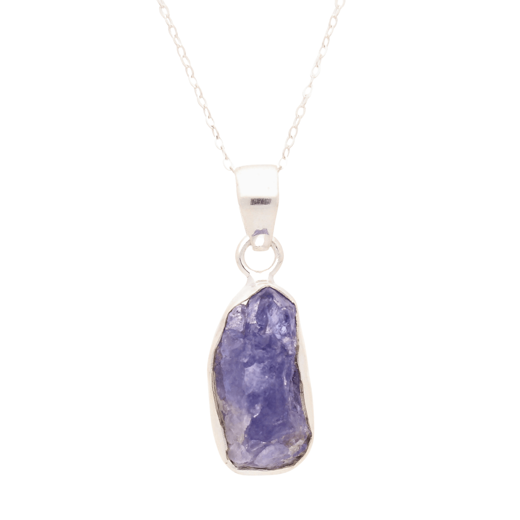 Buy your Elemental Aura Rough Tanzanite Necklace online now or in store at Forever Gems in Franschhoek, South Africa