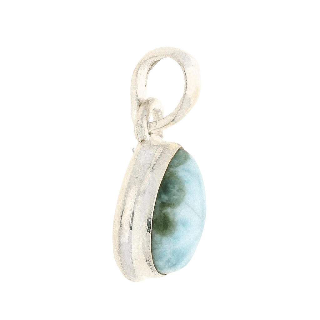 Buy your Enchanted Echoes: Larimar Sterling Silver Necklace online now or in store at Forever Gems in Franschhoek, South Africa