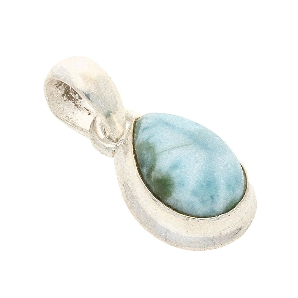 Buy your Enchanted Echoes: Larimar Sterling Silver Necklace online now or in store at Forever Gems in Franschhoek, South Africa