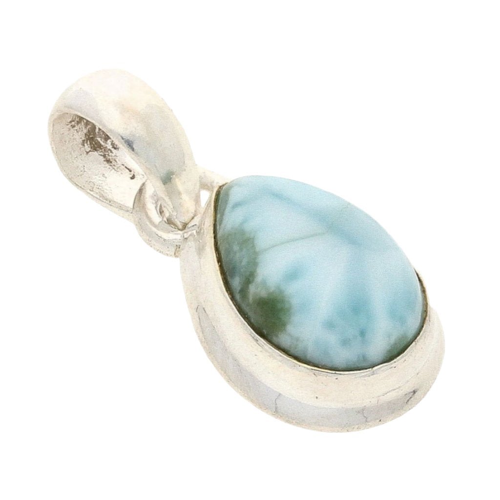 Buy your Enchanted Echoes: Larimar Sterling Silver Necklace online now or in store at Forever Gems in Franschhoek, South Africa