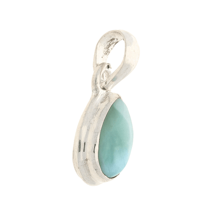 Buy your Enchanted Echoes: Larimar Sterling Silver Necklace online now or in store at Forever Gems in Franschhoek, South Africa