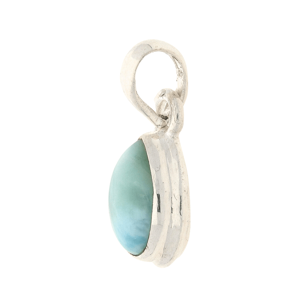 Buy your Enchanted Echoes: Larimar Sterling Silver Necklace online now or in store at Forever Gems in Franschhoek, South Africa