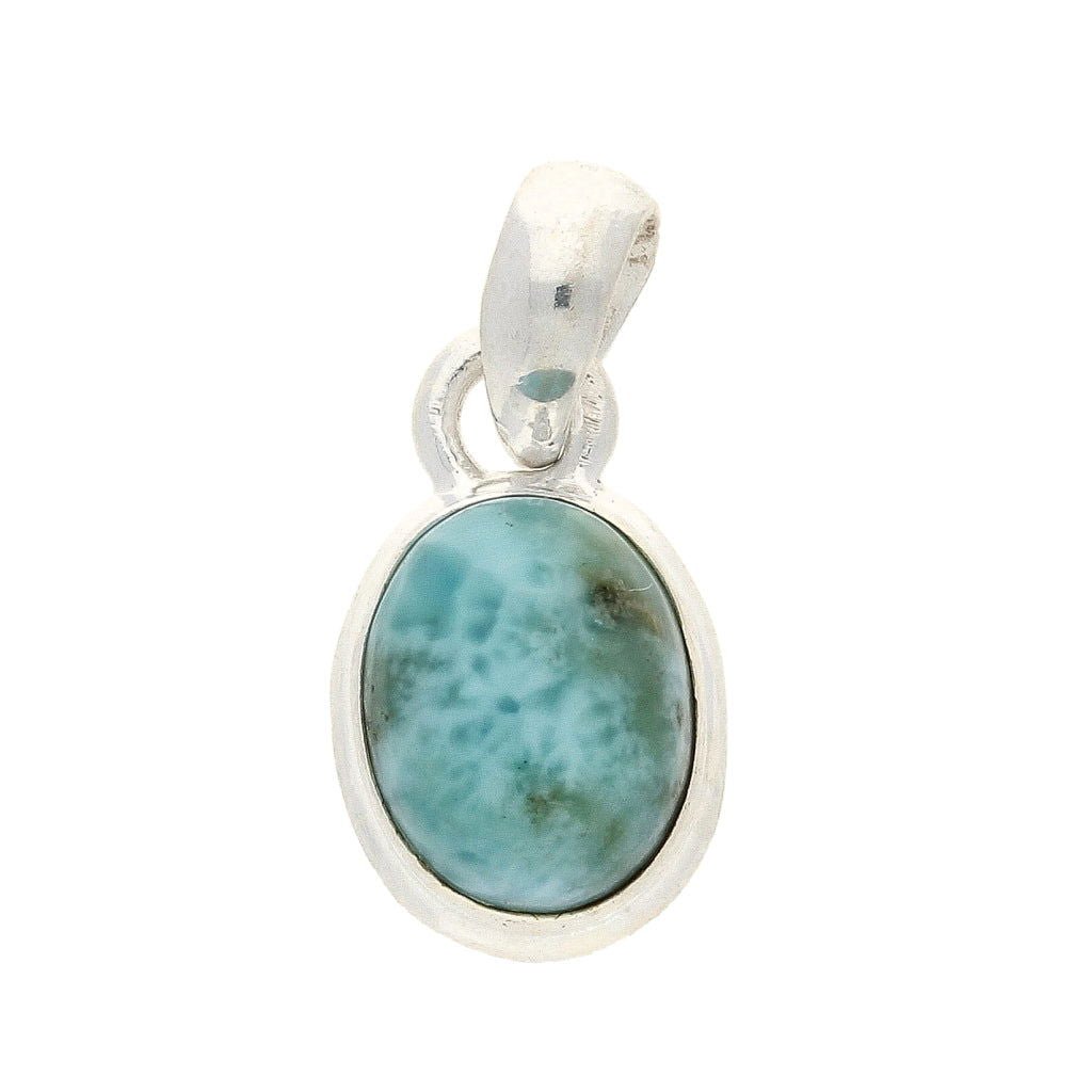 Buy your Enchanted Echoes: Larimar Sterling Silver Necklace online now or in store at Forever Gems in Franschhoek, South Africa