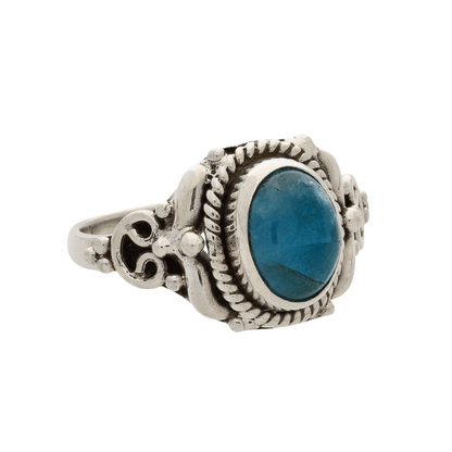 Buy your Enduring Grace Sterling Silver Apatite Ring online now or in store at Forever Gems in Franschhoek, South Africa