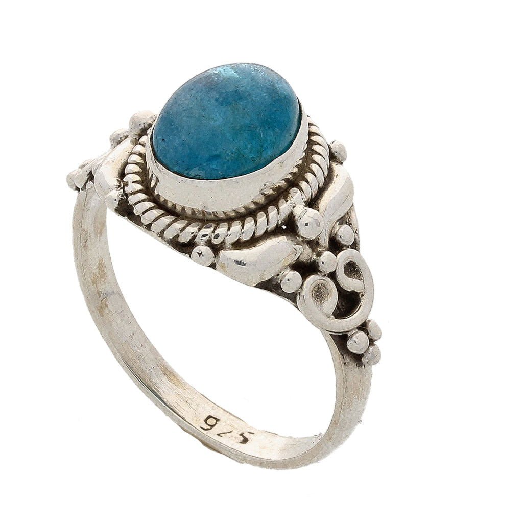 Buy your Enduring Grace Sterling Silver Apatite Ring online now or in store at Forever Gems in Franschhoek, South Africa