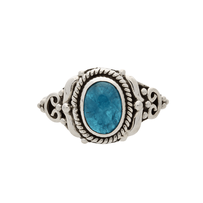 Buy your Enduring Grace Sterling Silver Apatite Ring online now or in store at Forever Gems in Franschhoek, South Africa