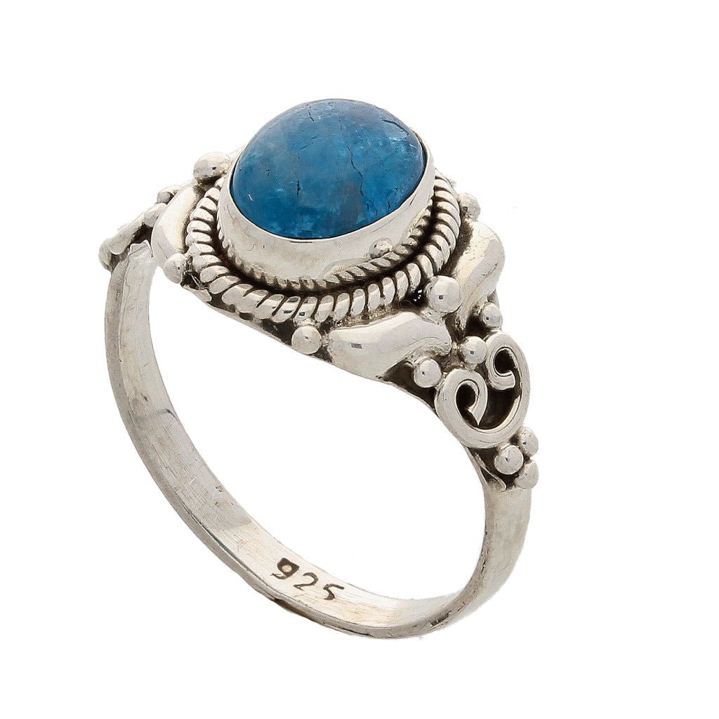 Buy your Enduring Grace Sterling Silver Apatite Ring online now or in store at Forever Gems in Franschhoek, South Africa