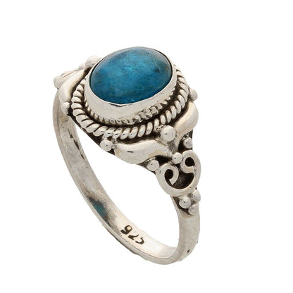 Buy your Enduring Grace Sterling Silver Apatite Ring online now or in store at Forever Gems in Franschhoek, South Africa