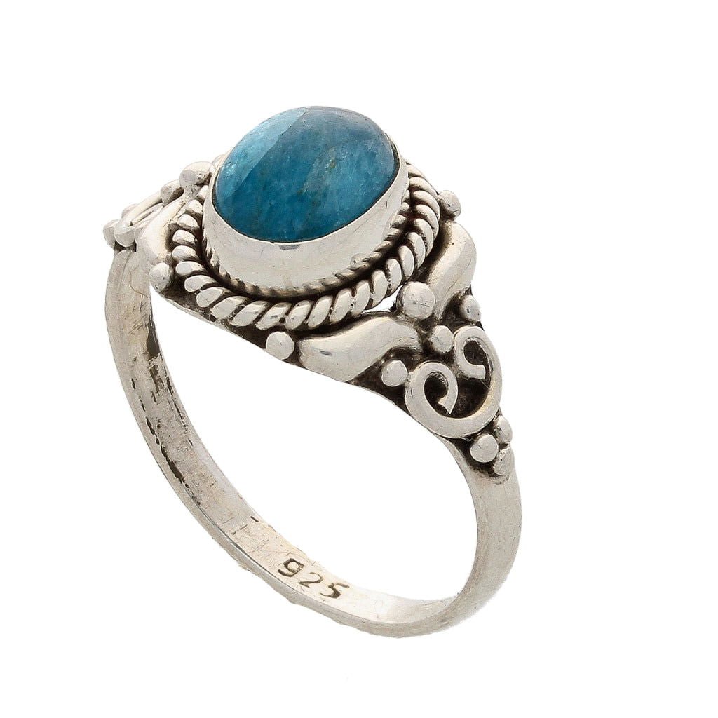 Buy your Enduring Grace Sterling Silver Apatite Ring online now or in store at Forever Gems in Franschhoek, South Africa