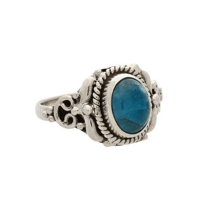 Buy your Enduring Grace Sterling Silver Apatite Ring online now or in store at Forever Gems in Franschhoek, South Africa