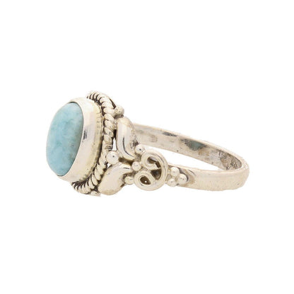 Buy your Enduring Grace Sterling Silver Larimar Ring online now or in store at Forever Gems in Franschhoek, South Africa