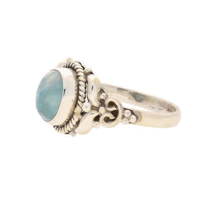 Buy your Enduring Grace Sterling Silver Larimar Ring online now or in store at Forever Gems in Franschhoek, South Africa