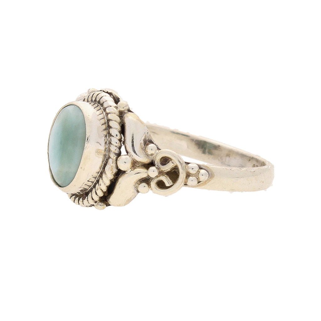 Buy your Enduring Grace Sterling Silver Larimar Ring online now or in store at Forever Gems in Franschhoek, South Africa