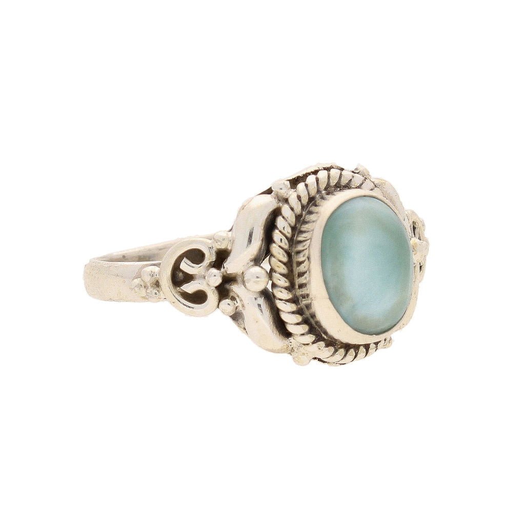 Buy your Enduring Grace Sterling Silver Larimar Ring online now or in store at Forever Gems in Franschhoek, South Africa