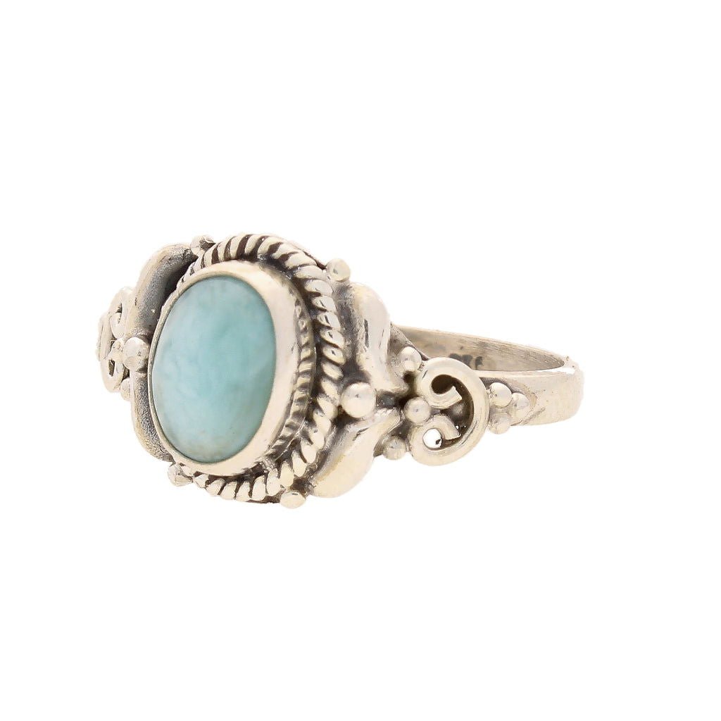 Buy your Enduring Grace Sterling Silver Larimar Ring online now or in store at Forever Gems in Franschhoek, South Africa