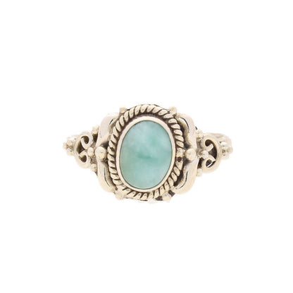 Buy your Enduring Grace Sterling Silver Larimar Ring online now or in store at Forever Gems in Franschhoek, South Africa