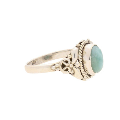 Buy your Enduring Grace Sterling Silver Larimar Ring online now or in store at Forever Gems in Franschhoek, South Africa