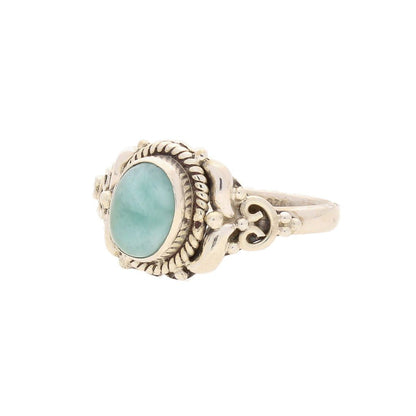 Buy your Enduring Grace Sterling Silver Larimar Ring online now or in store at Forever Gems in Franschhoek, South Africa