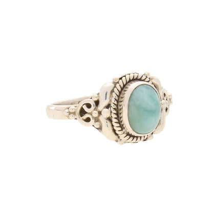 Buy your Enduring Grace Sterling Silver Larimar Ring online now or in store at Forever Gems in Franschhoek, South Africa