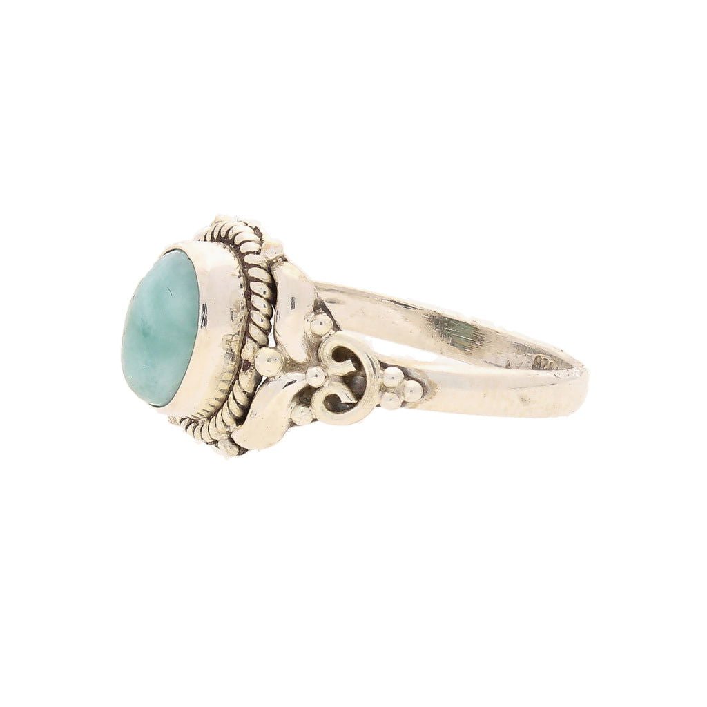 Buy your Enduring Grace Sterling Silver Larimar Ring online now or in store at Forever Gems in Franschhoek, South Africa