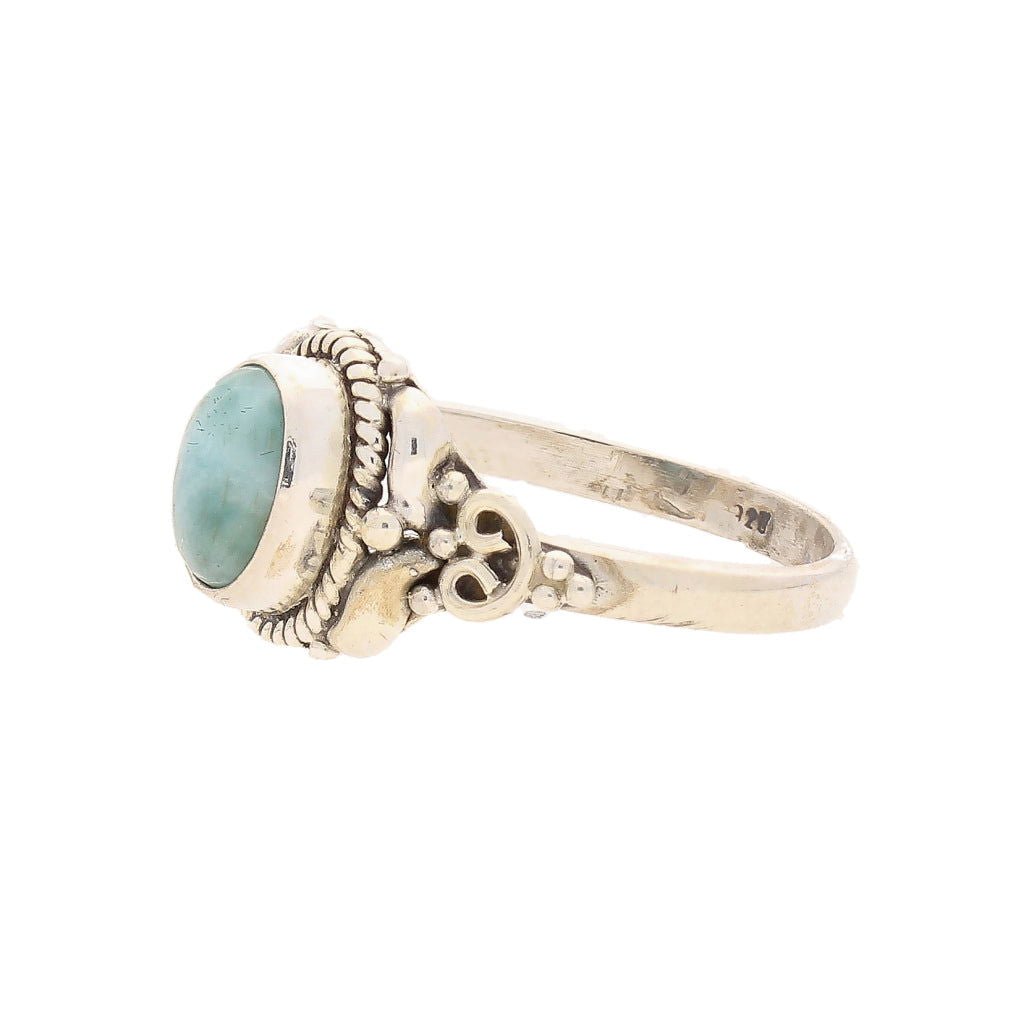 Buy your Enduring Grace Sterling Silver Larimar Ring online now or in store at Forever Gems in Franschhoek, South Africa