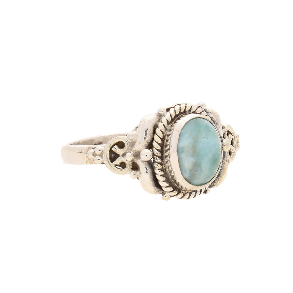 Buy your Enduring Grace Sterling Silver Larimar Ring online now or in store at Forever Gems in Franschhoek, South Africa