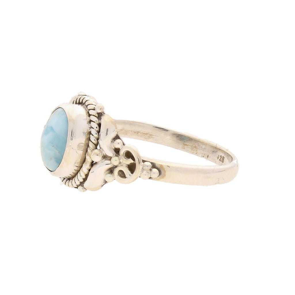 Buy your Enduring Grace Sterling Silver Larimar Ring online now or in store at Forever Gems in Franschhoek, South Africa