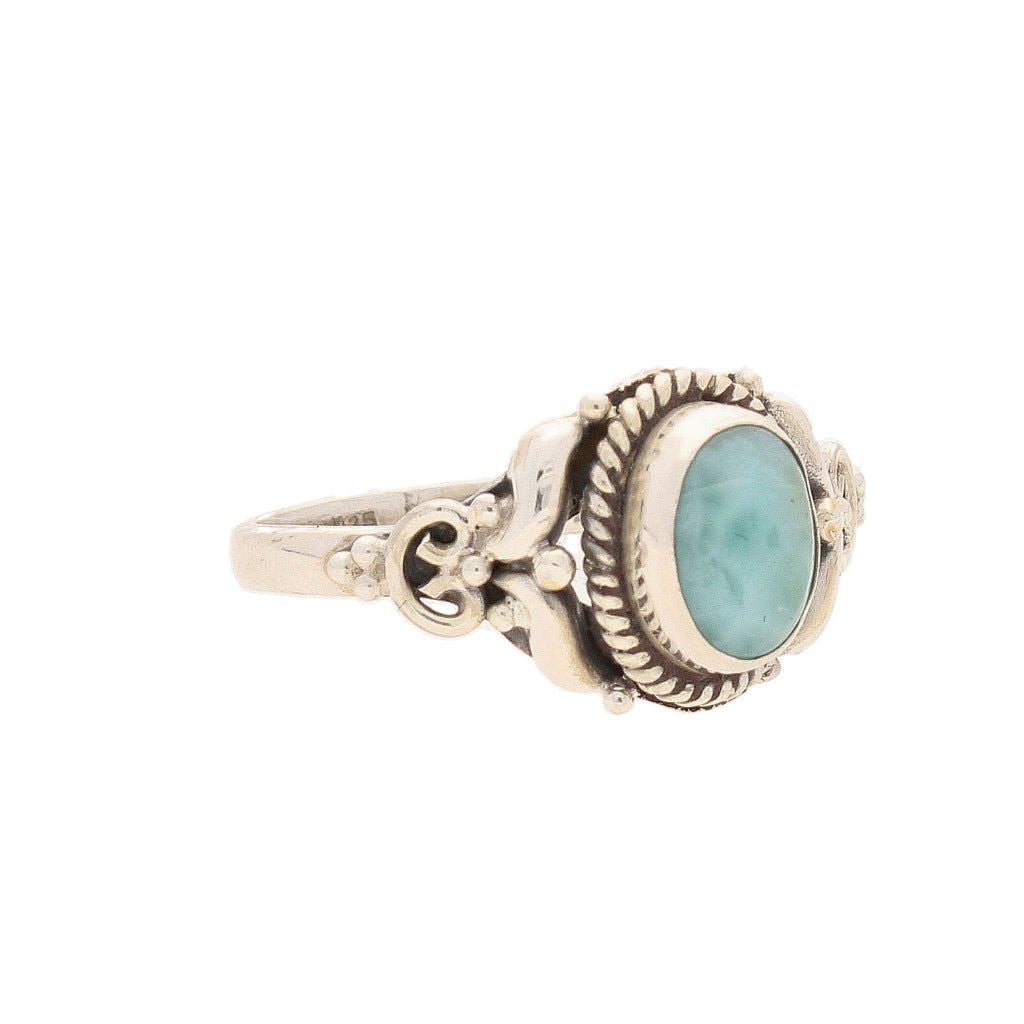 Buy your Enduring Grace Sterling Silver Larimar Ring online now or in store at Forever Gems in Franschhoek, South Africa