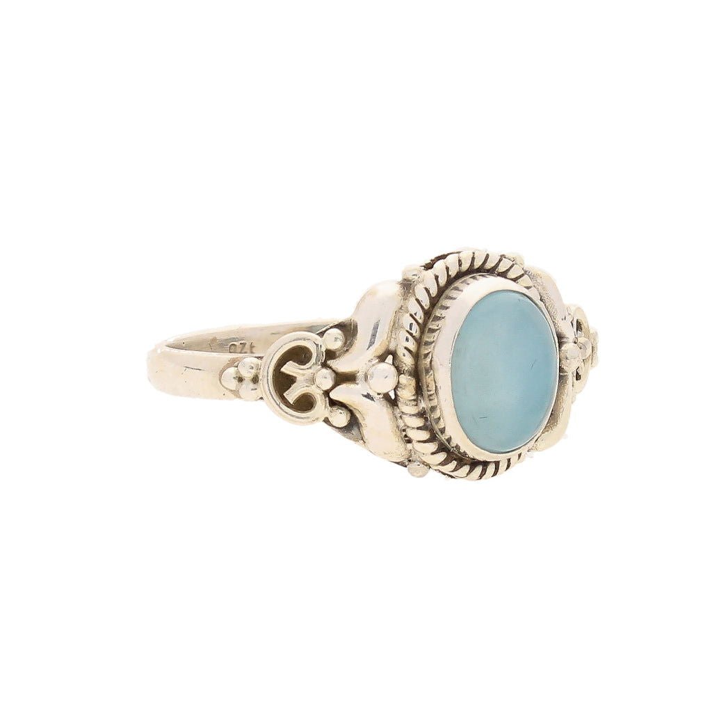 Buy your Enduring Grace Sterling Silver Larimar Ring online now or in store at Forever Gems in Franschhoek, South Africa