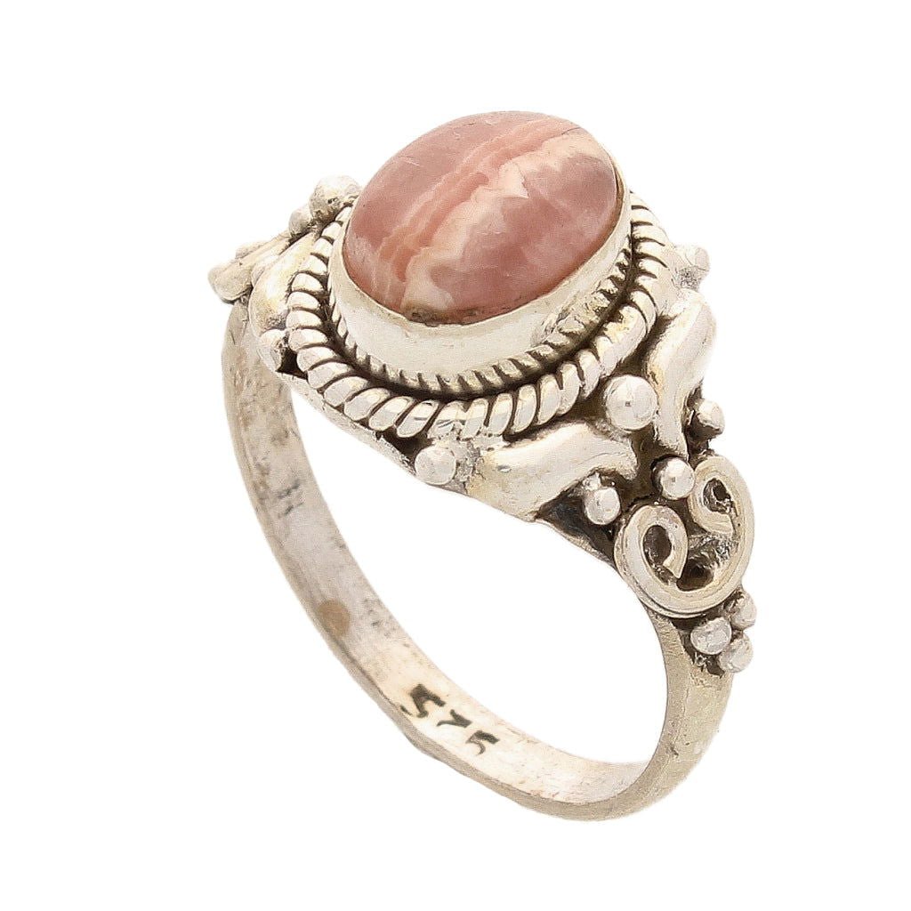 Buy your Enduring Grace Sterling Silver Rhodochrosite Ring online now or in store at Forever Gems in Franschhoek, South Africa