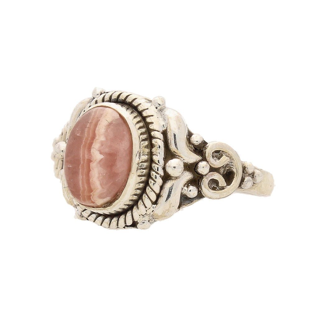 Buy your Enduring Grace Sterling Silver Rhodochrosite Ring online now or in store at Forever Gems in Franschhoek, South Africa