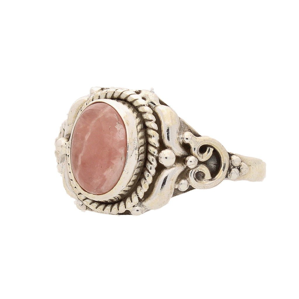 Buy your Enduring Grace Sterling Silver Rhodochrosite Ring online now or in store at Forever Gems in Franschhoek, South Africa