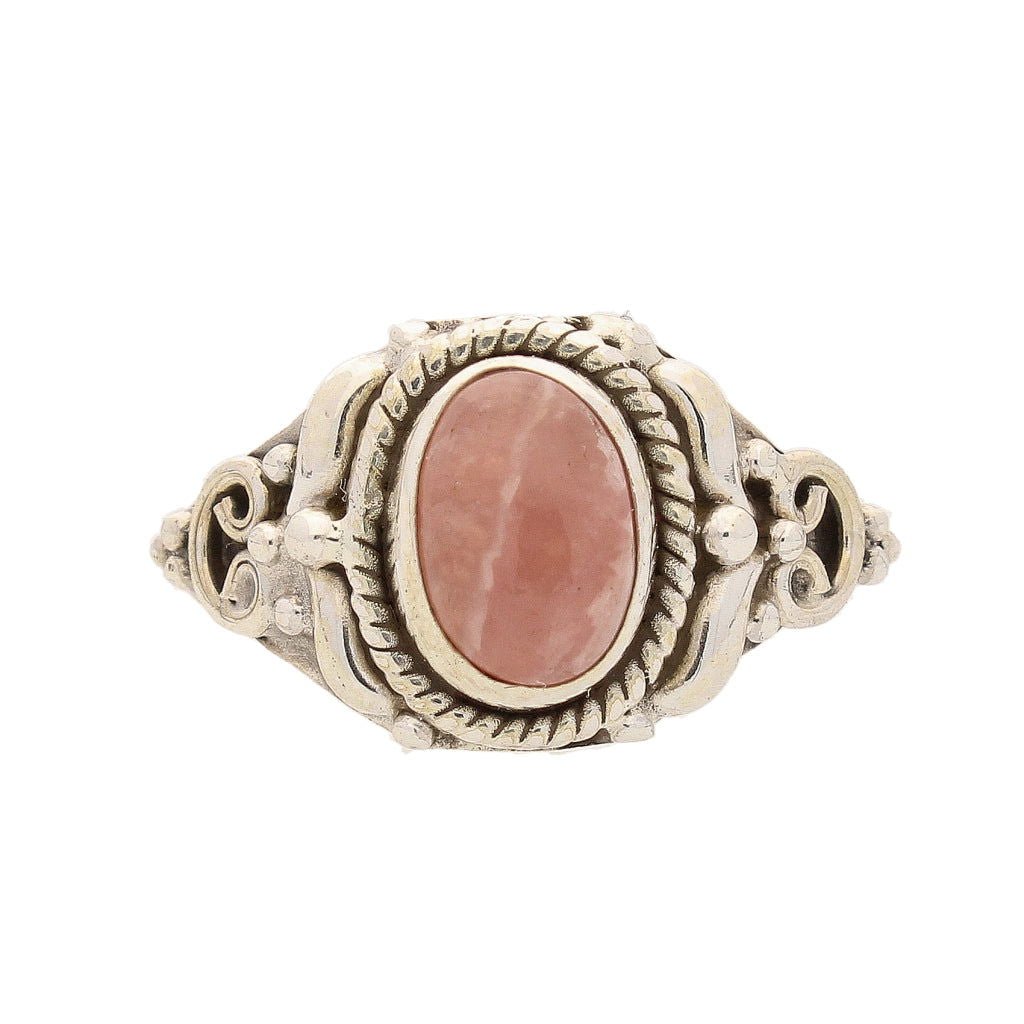 Buy your Enduring Grace Sterling Silver Rhodochrosite Ring online now or in store at Forever Gems in Franschhoek, South Africa