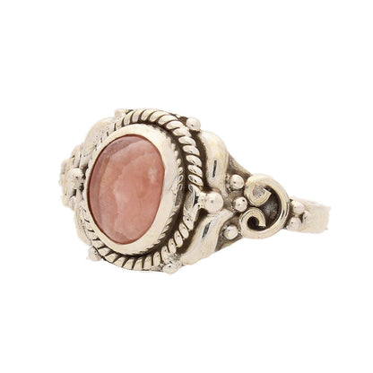 Buy your Enduring Grace Sterling Silver Rhodochrosite Ring online now or in store at Forever Gems in Franschhoek, South Africa