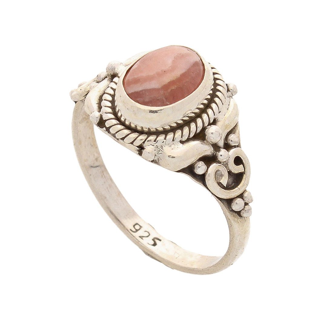 Buy your Enduring Grace Sterling Silver Rhodochrosite Ring online now or in store at Forever Gems in Franschhoek, South Africa