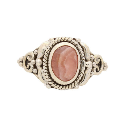 Buy your Enduring Grace Sterling Silver Rhodochrosite Ring online now or in store at Forever Gems in Franschhoek, South Africa