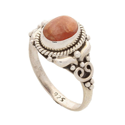 Buy your Enduring Grace Sterling Silver Rhodochrosite Ring online now or in store at Forever Gems in Franschhoek, South Africa