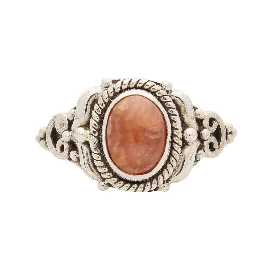 Buy your Enduring Grace Sterling Silver Rhodochrosite Ring online now or in store at Forever Gems in Franschhoek, South Africa