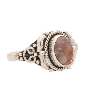 Buy your Enduring Grace Sterling Silver Rhodochrosite Ring online now or in store at Forever Gems in Franschhoek, South Africa