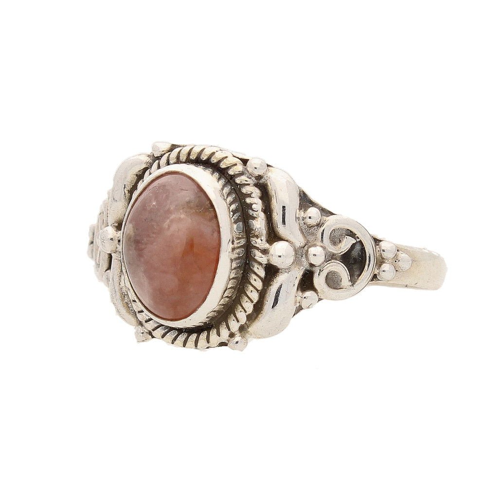 Buy your Enduring Grace Sterling Silver Rhodochrosite Ring online now or in store at Forever Gems in Franschhoek, South Africa