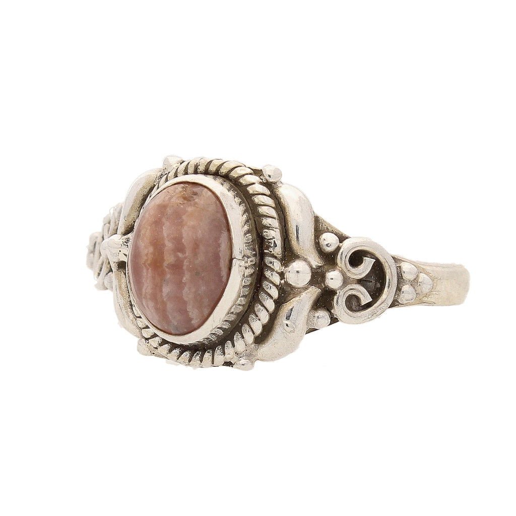 Buy your Enduring Grace Sterling Silver Rhodochrosite Ring online now or in store at Forever Gems in Franschhoek, South Africa