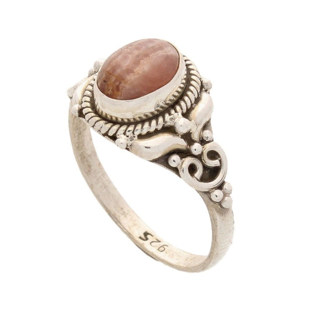 Buy your Enduring Grace Sterling Silver Rhodochrosite Ring online now or in store at Forever Gems in Franschhoek, South Africa