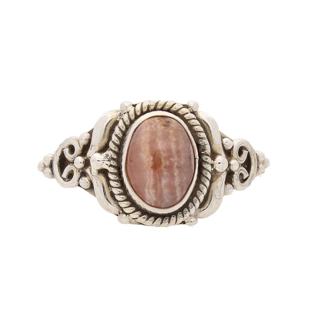 Buy your Enduring Grace Sterling Silver Rhodochrosite Ring online now or in store at Forever Gems in Franschhoek, South Africa