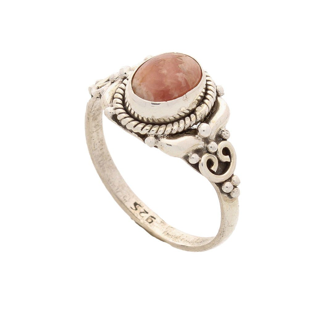 Buy your Enduring Grace Sterling Silver Rhodochrosite Ring online now or in store at Forever Gems in Franschhoek, South Africa