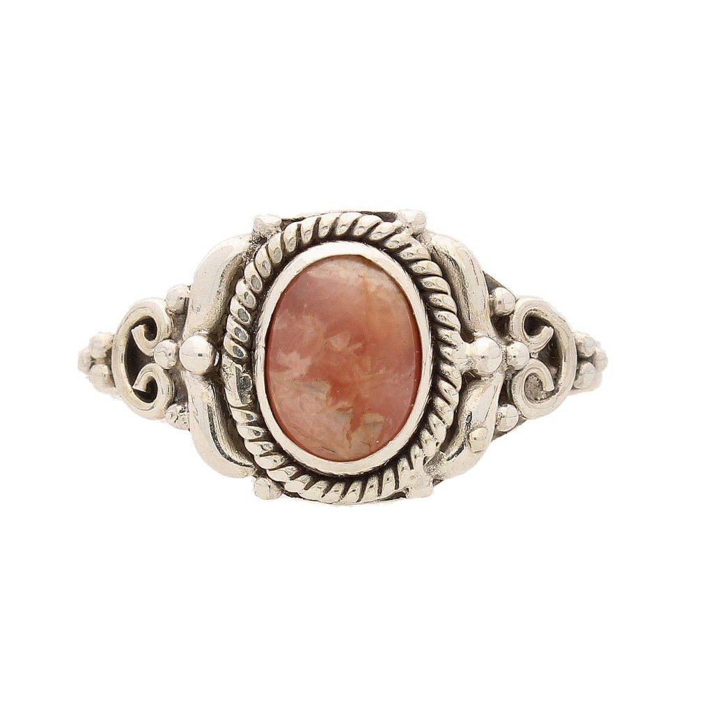 Buy your Enduring Grace Sterling Silver Rhodochrosite Ring online now or in store at Forever Gems in Franschhoek, South Africa